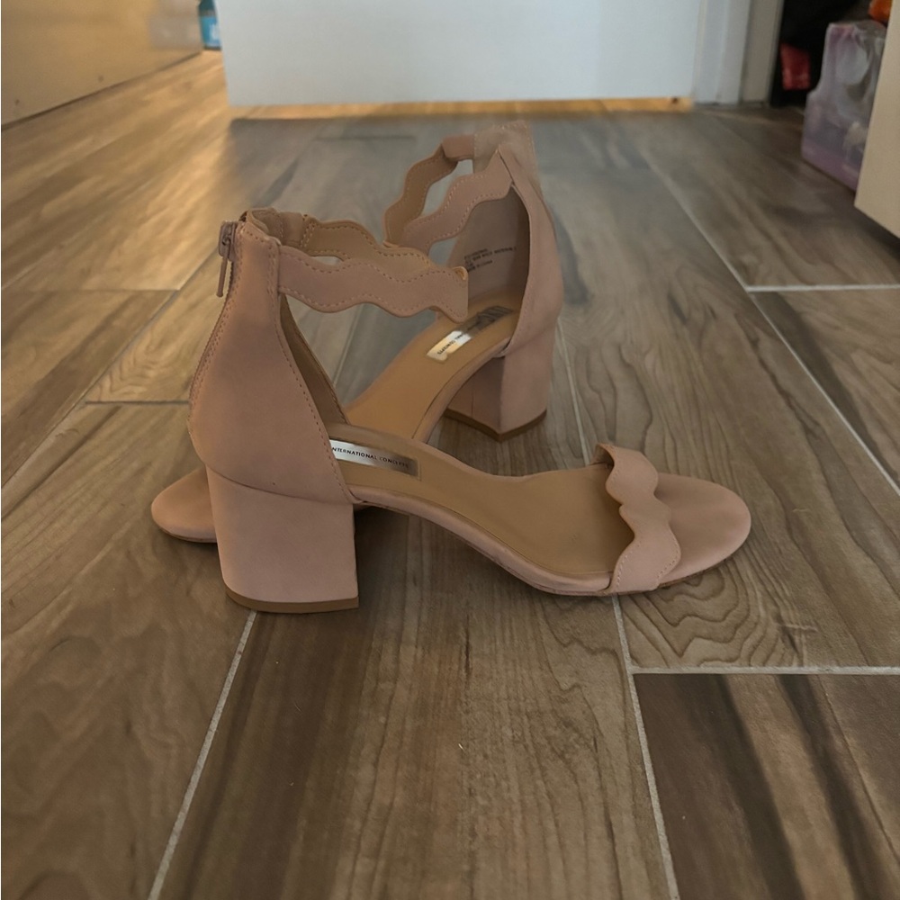 Tan/Nude Block Heels